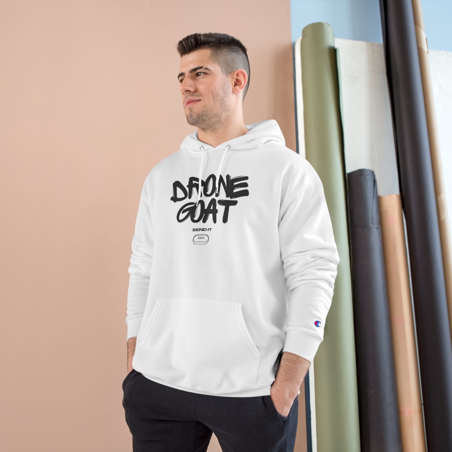 Drone Goat Champion Hoodie