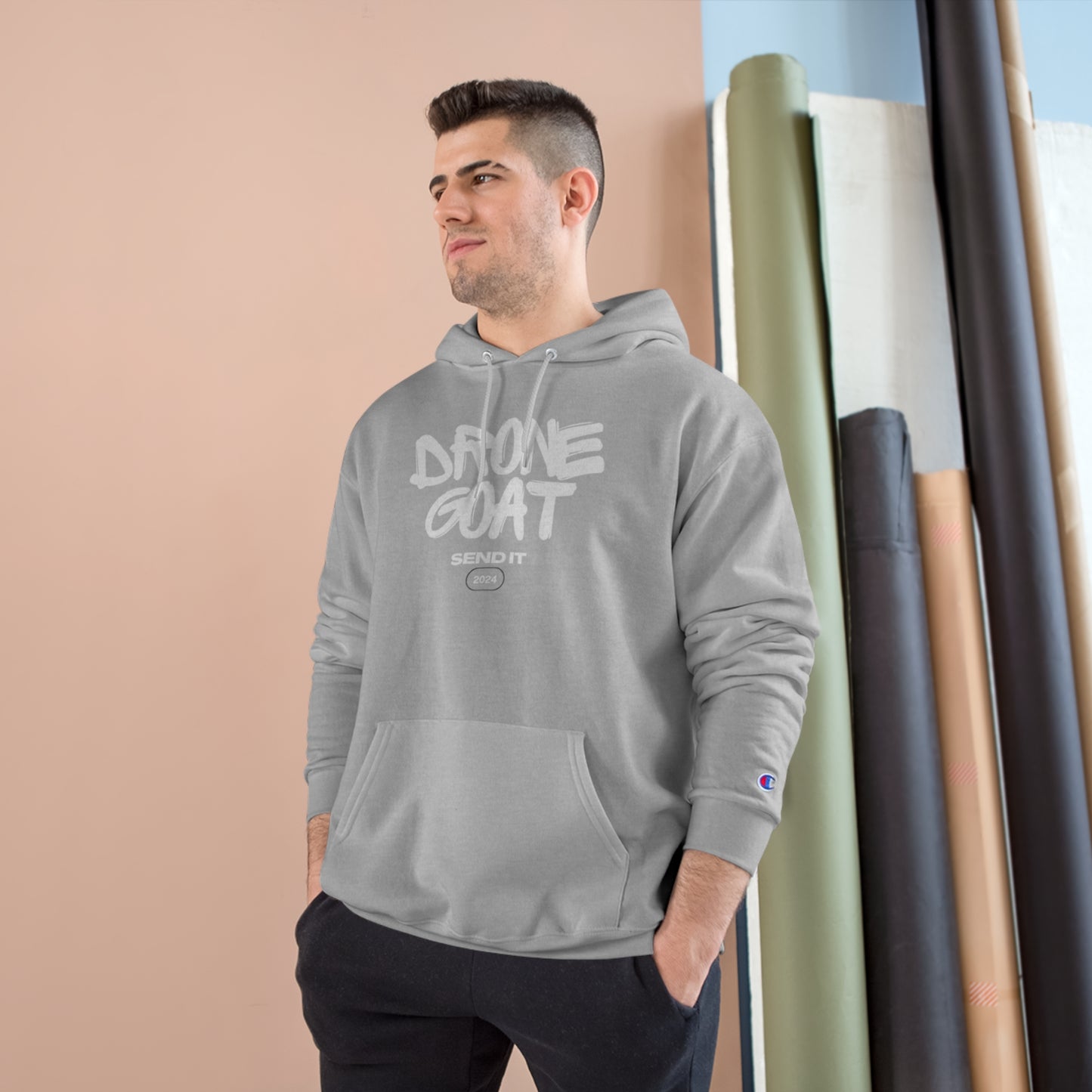 Drone Goat Champion Hoodie