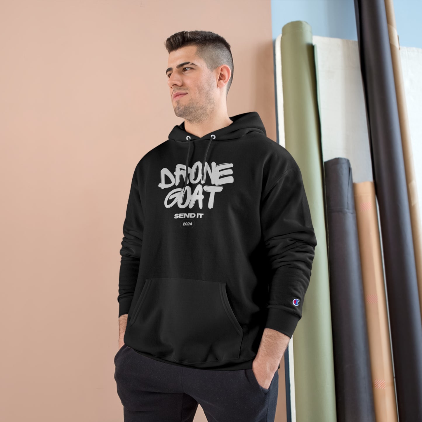 Drone Goat Champion Hoodie